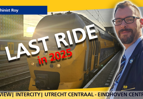 Cabview - Utrecht Centraal - Eindhoven - Last Ride in 2025